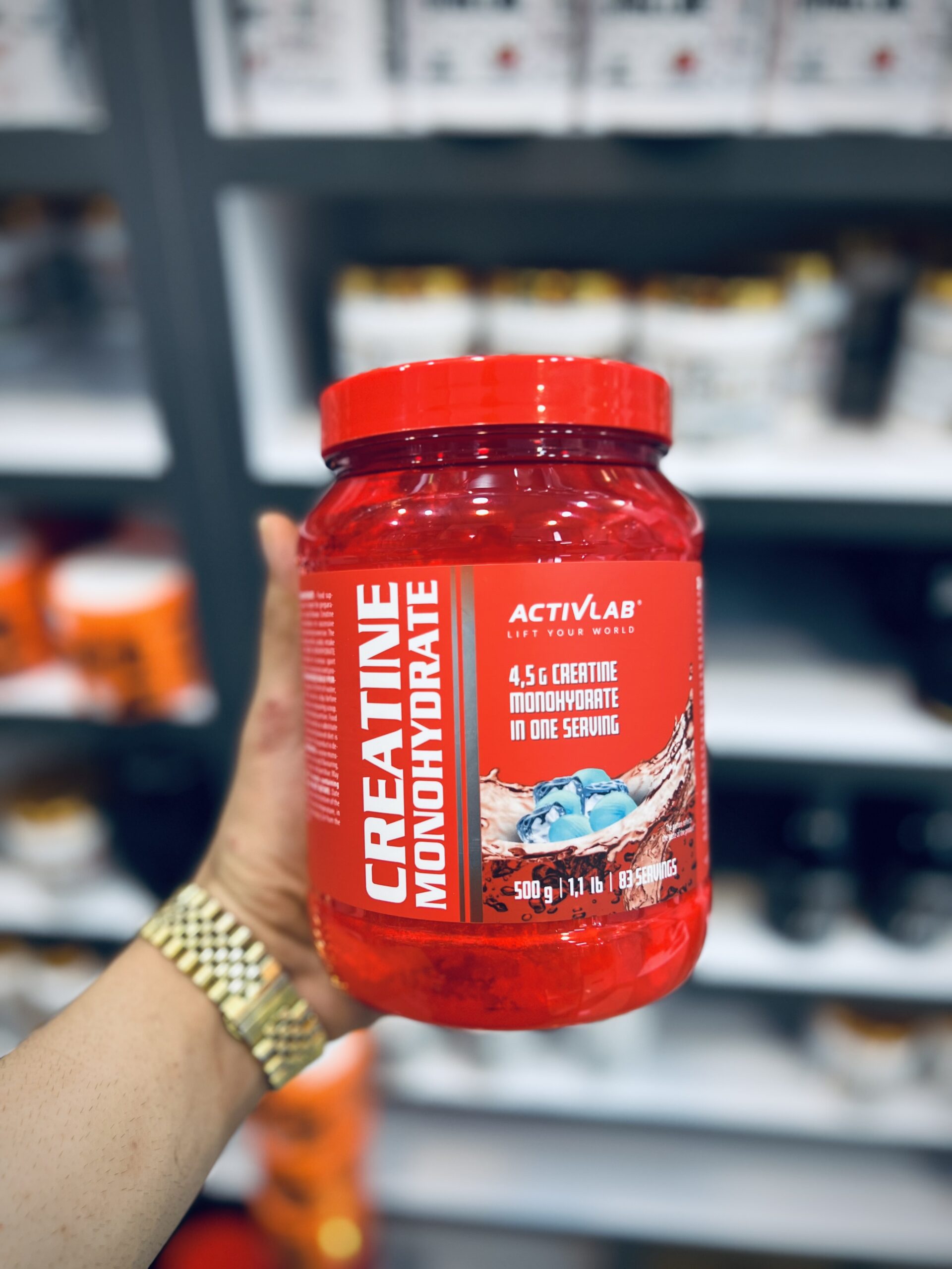 CREATINE MONOHYDRATE کراتین مونوهیدرات اکتیولب